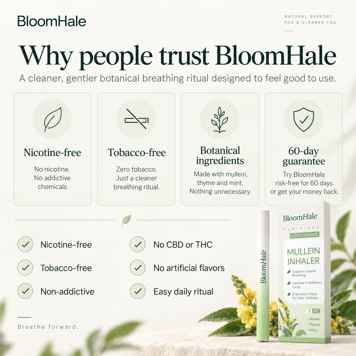 BloomHale Mullein Inhaler