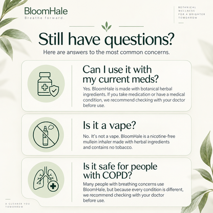 BloomHale Mullein Inhaler